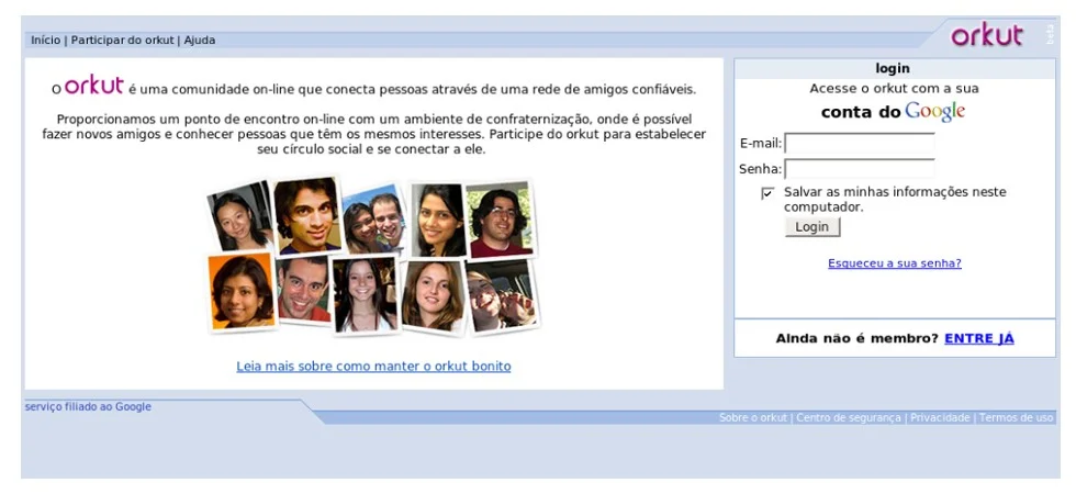 Do início ao fim: o melhor do Orkut - Agência Sawi